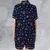 Satin Short-Sleeve Pajamas Set - YELB8BYY - 2
