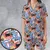 Satin Short-Sleeve Pajamas Set - KWU8GH96 - 1