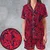 Satin Short-Sleeve Pajamas Set - Z8E6F833 - 1