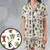 Satin Short-Sleeve Pajamas Set - 2E3KLZNR - 1