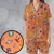 Satin Short-Sleeve Pajamas Set - 6RE6T9FB - 1