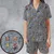 Satin Short-Sleeve Pajamas Set - 2PMMEJWR - 1