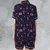 Satin Short-Sleeve Pajamas Set - ASP9MPQY - 2