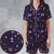 Satin Short-Sleeve Pajamas Set - ASP9MPQY - 1
