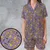 Satin Short-Sleeve Pajamas Set - 5FQW27GV - 1
