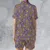 Satin Short-Sleeve Pajamas Set - 5FQW27GV - 2