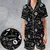 Satin Short-Sleeve Pajamas Set - MLP2TMB8 - 1