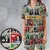 Satin Short-Sleeve Pajamas Set - VKMJHA3C - 1