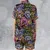 Satin Short-Sleeve Pajamas Set - JDDE65ZD - 2