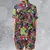 Satin Short-Sleeve Pajamas Set - GGJW8X5B - 2