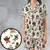 Satin Short-Sleeve Pajamas Set - YD69P5B4 - 1
