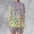Satin Short-Sleeve Pajamas Set - ZB5VAPCL - 2