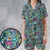 Satin Short-Sleeve Pajamas Set - U1Y94DS4 - 1