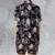 Satin Short-Sleeve Pajamas Set - YK854AQN - 2