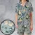 Satin Short-Sleeve Pajamas Set - 6BMK14UN - 1