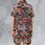 Satin Short-Sleeve Pajamas Set - WEPYRGVH - 2