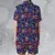 Satin Short-Sleeve Pajamas Set - BYVTBMZL - 2