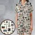 Satin Short-Sleeve Pajamas Set - DDTEELW1 - 1