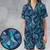Satin Short-Sleeve Pajamas Set - B58BCSNK - 1
