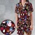 Satin Short-Sleeve Pajamas Set - MZ4BBBWL - 1