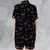 Satin Short-Sleeve Pajamas Set - TXCEBYR6 - 2