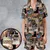 Satin Short-Sleeve Pajamas Set - 7DDKS11P - 1