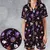 Satin Short-Sleeve Pajamas Set - 8T3ATW3Y - 1