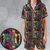 Satin Short-Sleeve Pajamas Set - MP3K5KYE - 1
