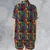 Satin Short-Sleeve Pajamas Set - MP3K5KYE - 2