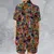 Satin Short-Sleeve Pajamas Set - LPZXJ3BW - 2