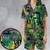 Satin Short-Sleeve Pajamas Set - 2D5V7MY9 - 1