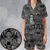 Satin Short-Sleeve Pajamas Set - RRBGF2WR - 1