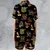 Satin Short-Sleeve Pajamas Set - S1H3YQHP - 2