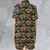 Satin Short-Sleeve Pajamas Set - 9JHMFJZC - 2