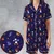 Satin Short-Sleeve Pajamas Set - UXRXRM6R - 1