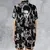 Satin Short-Sleeve Pajamas Set - BEA1LESZ - 2