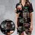 Satin Short-Sleeve Pajamas Set - H8SFTE7C - 1