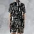 Satin Short-Sleeve Pajamas Set - KDD3RJLY - 2