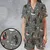 Satin Short-Sleeve Pajamas Set - Z2GVYQPY - 1