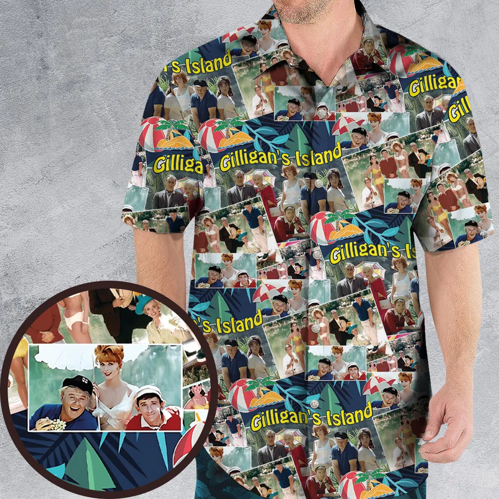 Island Time Gilligan's Island Hawaiian Shirt - 1