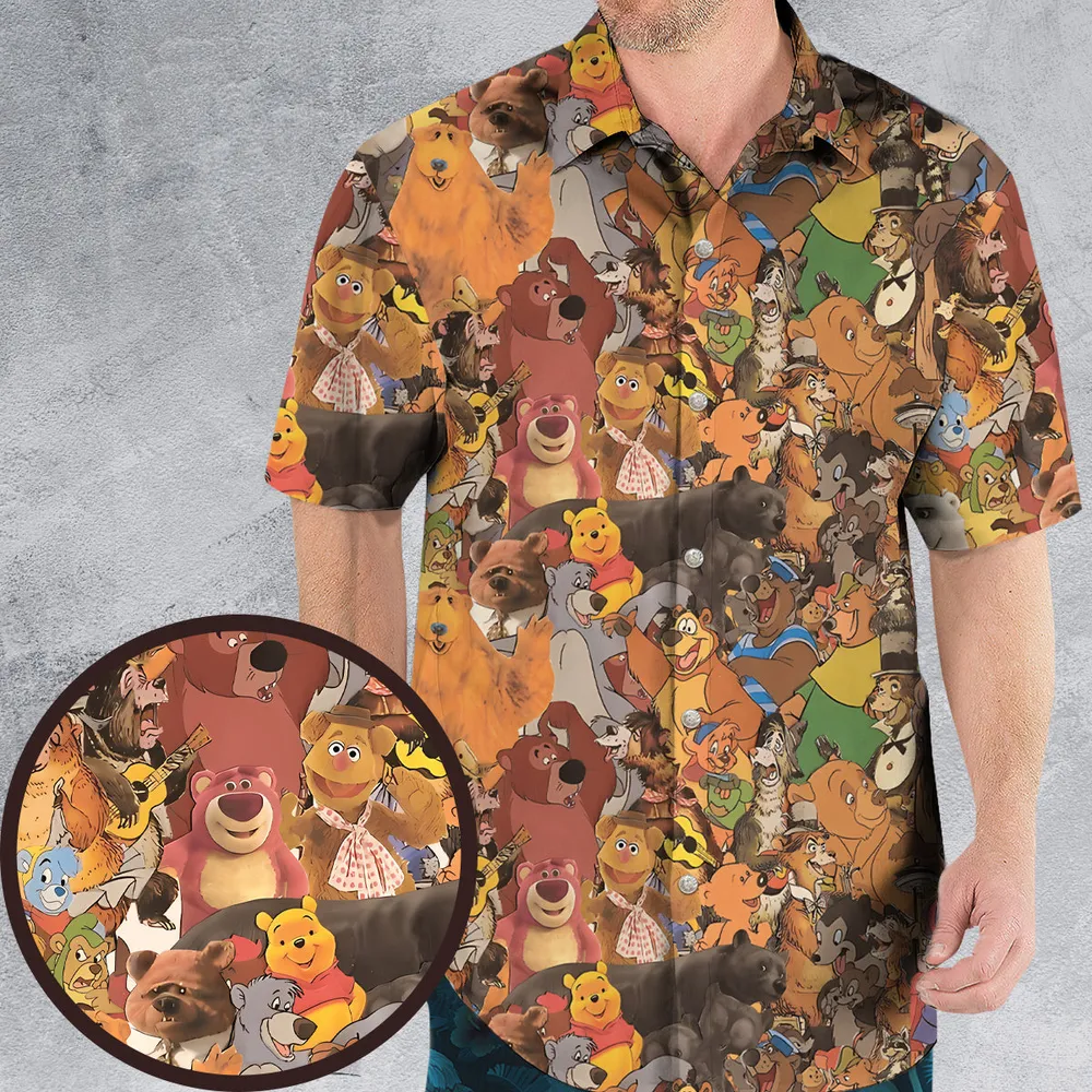 Bear Squad Hawaiian Shirt - 1