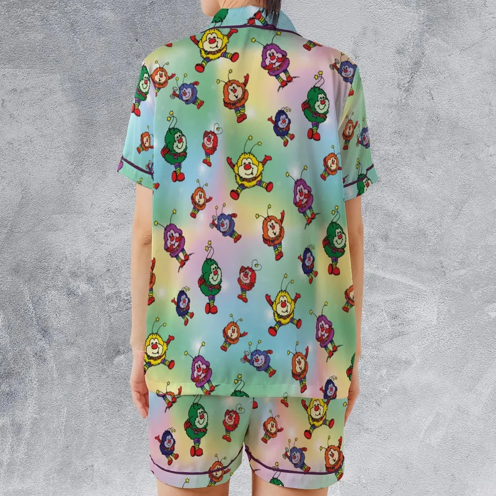 Rainbow Brite Sprites Satin Short-Sleeve Pajamas Set - 2