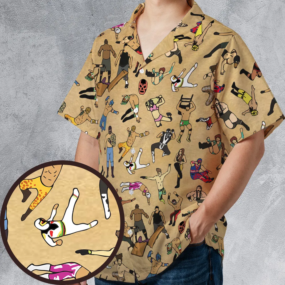 Lucha Undergound Hawaiian Shirt - 1