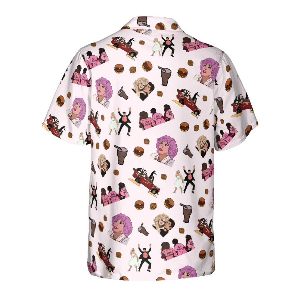Summer Nights Grease Hawaiian Shirt - 3