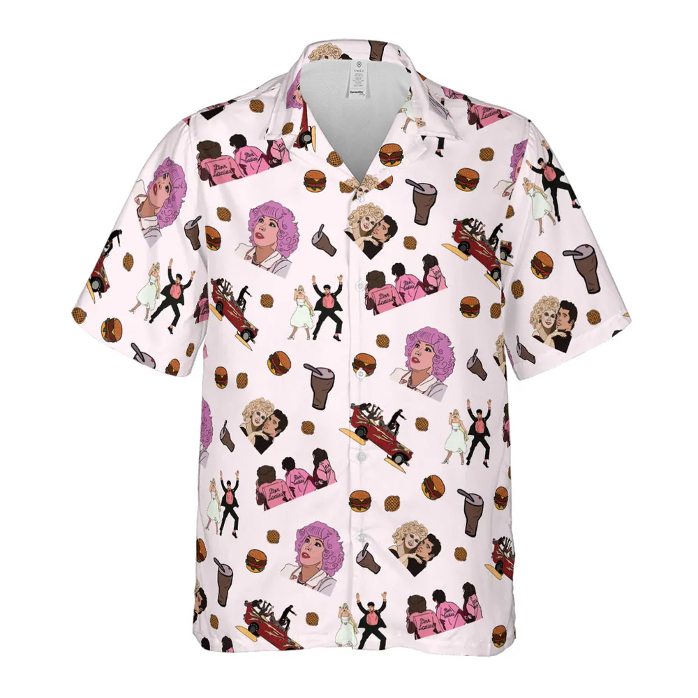 Summer Nights Grease Hawaiian Shirt - 2