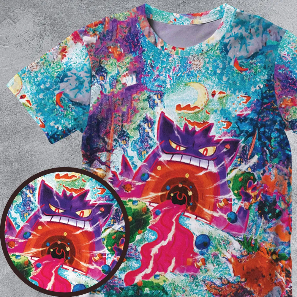 Monster All-Over Print Unisex T-Shirt - 1