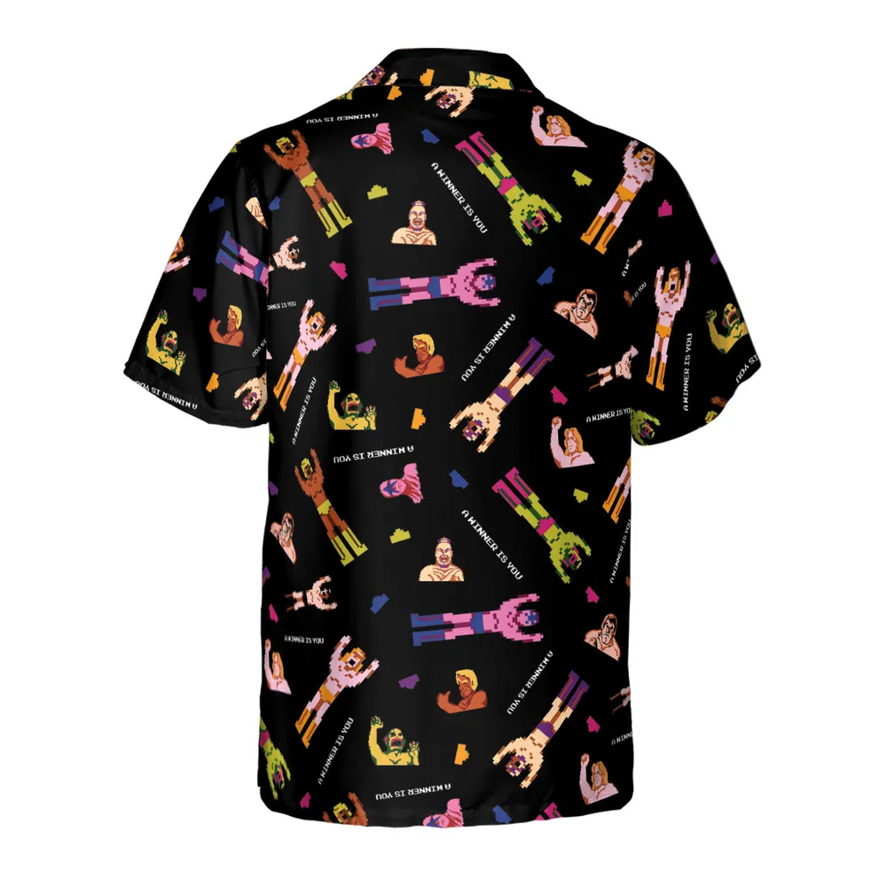 Wrestling Fighters Pro Wrestling  Hawaiian Shirt - 3