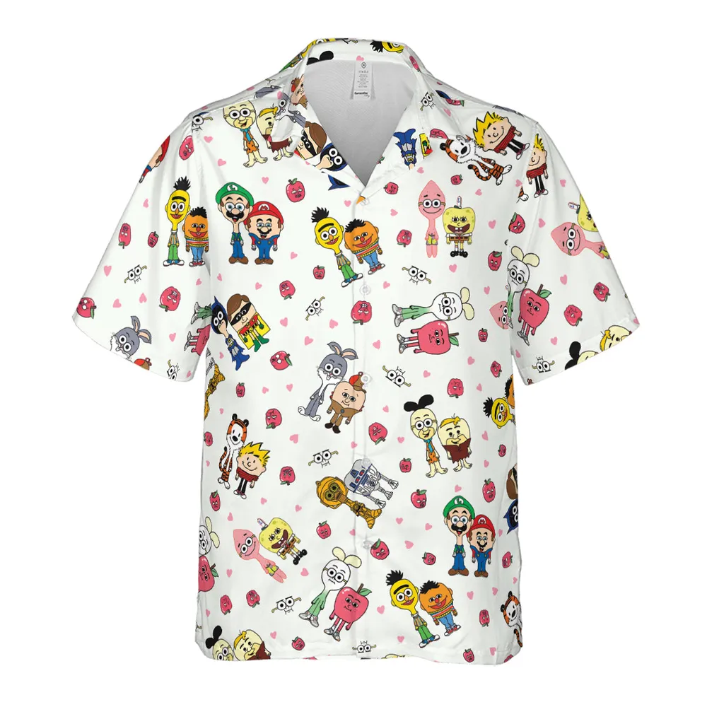 The Many Faces of Apple and Onion Hawaiian Shirt - 2