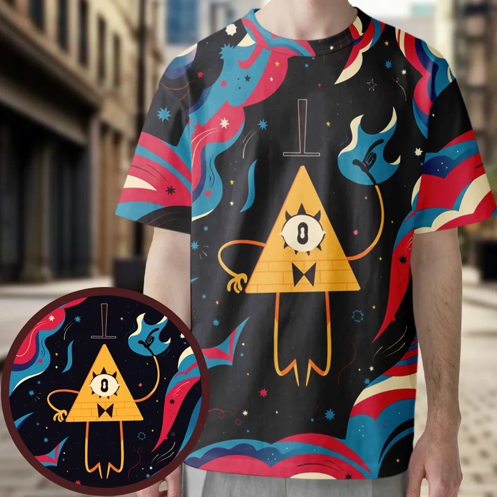 Evil Dorito All-Over Print Unisex T-Shirt - 3