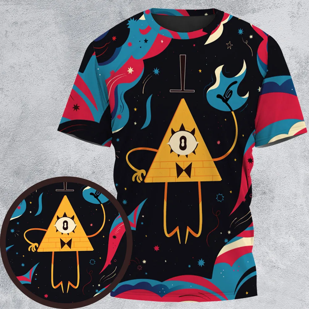 Evil Dorito All-Over Print Unisex T-Shirt - 1